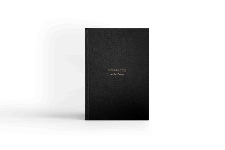 Planner Tygodniowy 2025 – Sombre