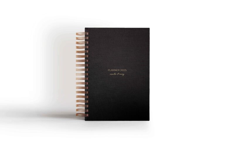 Planner Tygodniowy 2025 – Sombre