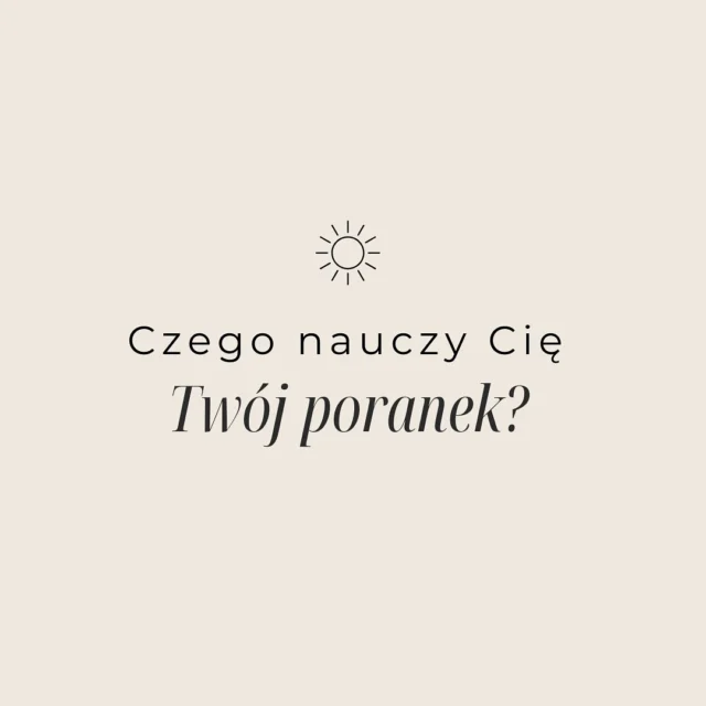 Czy poświęcasz swoim porankom wystarczająco dużo uwagi?☀️ Ja wciąż się tego uczę i staram się, aby każdy poranek był jak najprzyjemniejszy dla mnie. Ostatnio zaczęłam prowadzić Dziennik Uważności i pomaga mi on wykorzystać ten poranny czas w 100% ✨Który z tych punktów włączysz do swojego poranka?🧐www.make-it-easy.pl
——
#makeiteasy #makeiteasypl #poranek #poranekzkawą #pozytywnyporanek #rozwojosobisty #motywacjanadziś #uważność #wdzięczność